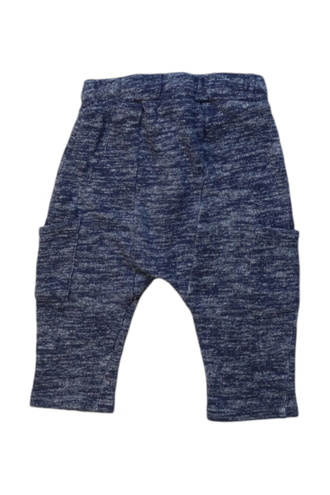 A Blue Sweatpants from Seed in size 6-12M for boy. (Back View)