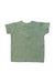 A Green Short Sleeve Tops from Seed in size 6-12M for boy. (Back View)