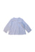 A Blue Long Sleeve Tops from Bonpoint in size 6-12M for girl. (Back View)