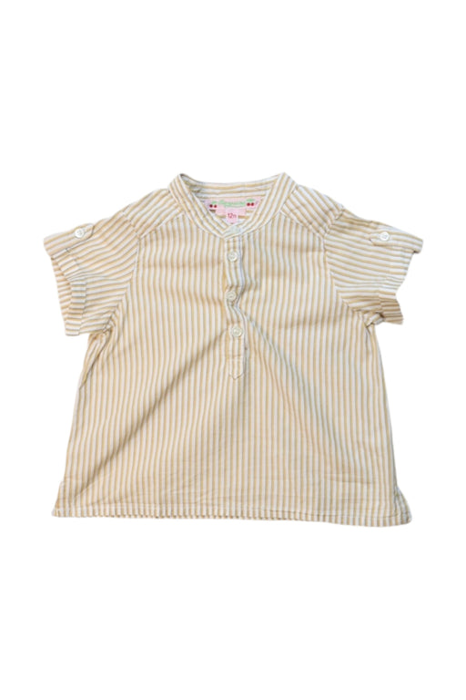 A Multicolour Short Sleeve Tops from Bonpoint in size 6-12M for girl. (Front View)