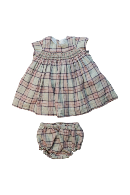 A Multicolour Dress Sets from Bonpoint in size 6-12M for girl. (Front View)