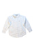 A White Long Sleeve Shirts from Tutto Piccolo in size 4T for boy. (Front View)