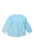 A Blue Long Sleeve Tops from Nanos in size 6T for girl. (Front View)