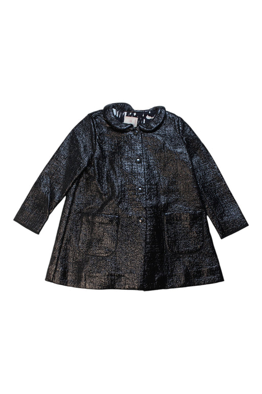 A Black Long Sleeve Dresses from Roksanda Ilincic Blossom in size 4T for girl. (Front View)