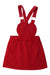 A Red Overall Dresses from Vivetta in size 4T for girl. (Back View)