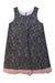 A Black Sleeveless Dresses from Charabia in size O/S for girl. (Front View)