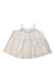 A White Sleeveless Dresses from Bonpoint in size 4T for girl. (Front View)