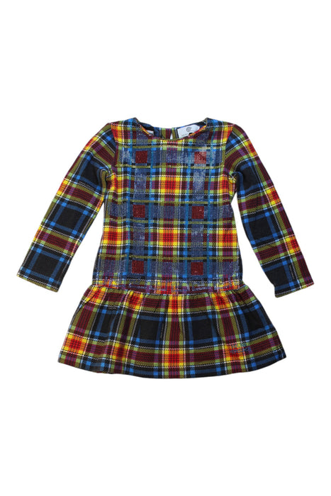 Blue Young Versace Long Sleeve Dress 4T Retykle Blue Young Versace Long Sleeve Dress 4T Retykle