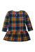 A Blue Long Sleeve Dresses from Young Versace in size 4T for girl. (Back View)