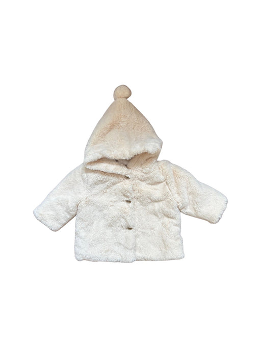 A Ivory Lightweight Jackets from Cyrillus in size 3-6M for girl. (Front View)