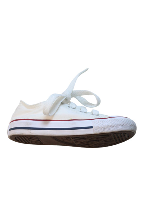 A White Sneakers from Converse in size 18-24M for neutral. (Front View)