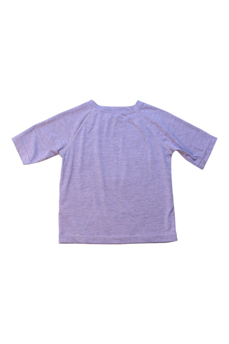 A Purple Short Sleeve T Shirts from Patagonia in size 3T for girl. (Back View)