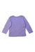 A Purple Long Sleeve T Shirts from Roots in size 3T for girl. (Back View)