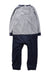 A Blue Long Sleeve Jumpsuits from 7 For All Mankind in size 2T for boy. (Back View)