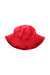 A Red Sun Hats from Seafolly in size O/S for girl. (Back View)