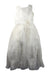 A White Sleeveless Dresses from Joan Calabrese in size 8Y for girl. (Front View)