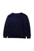 A Blue Crewneck Sweatshirts from Polo Ralph Lauren in size 7Y for boy. (Back View)