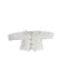 A White Cardigans from Jacadi in size 0-3M for girl. (Front View)