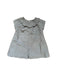 A Grey Sleeveless Dresses from Jacadi in size 6-12M for girl. (Back View)