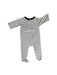 A Black Onesies from Jacadi in size 0-3M for neutral. (Back View)