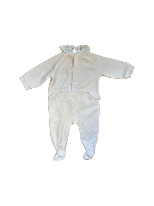 A White Onesies from Jacadi in size 6-12M for girl. (Back View)