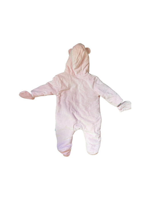 A Pink Snowsuits from Jojo Maman Bébé in size 0-3M for girl. (Back View)