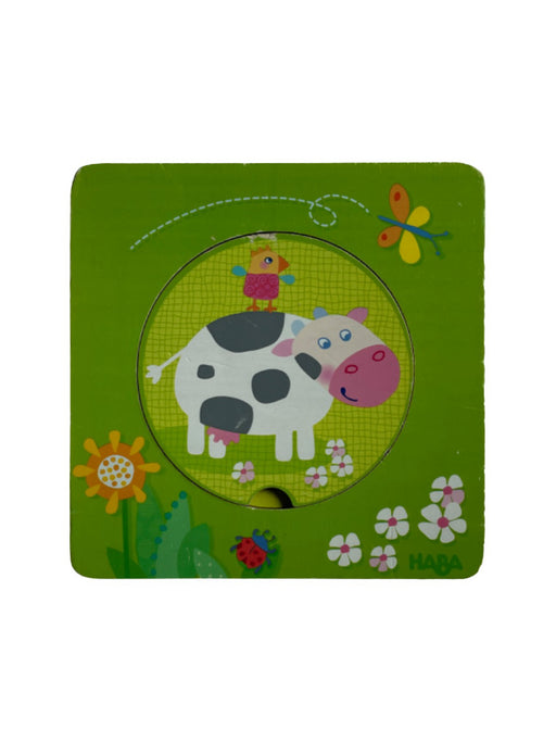 A Green Board Games & Puzzles from Haba in size 18-24M for neutral. (Front View)