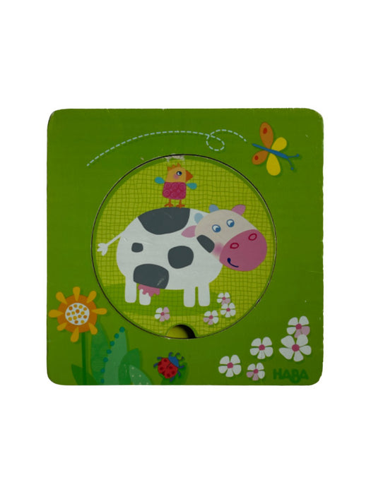 A Green Board Games & Puzzles from Haba in size 18-24M for neutral. (Front View)