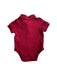 A Red Short Sleeve Bodysuits from Tommy Hilfiger in size 3-6M for neutral. (Back View)