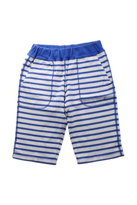 A Blue Shorts from Petit Bateau in size 10Y for boy. (Front View)