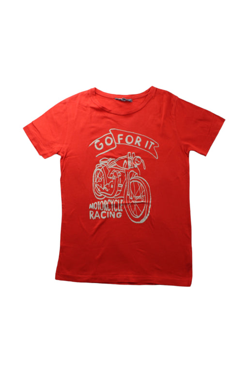 A Red Short Sleeve T Shirts from Bonpoint in size 10Y for girl. (Front View)