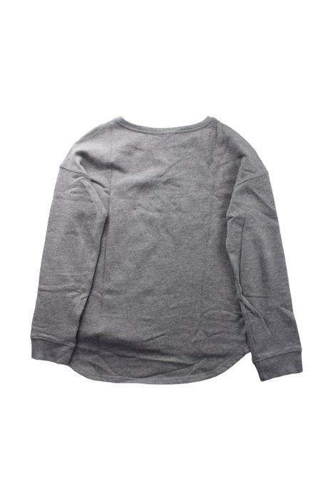 A Grey Long Sleeve T Shirts from Bonpoint in size 10Y for girl. (Back View)