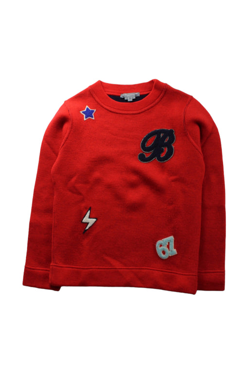 A Red Crewneck Sweatshirts from Bonpoint in size 10Y for neutral. (Front View)