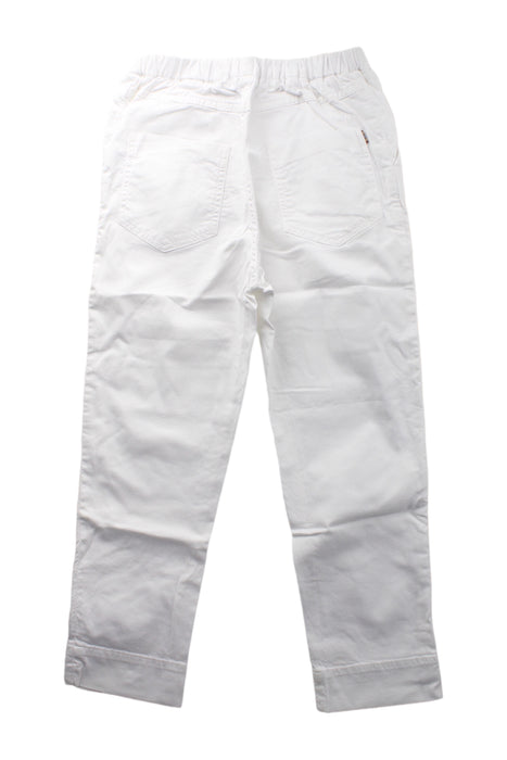 A White Casual Pants from Bonpoint in size 10Y for girl. (Back View)