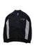 A Black Zippered Sweatshirts from Adidas in size 7Y for boy. (Front View)