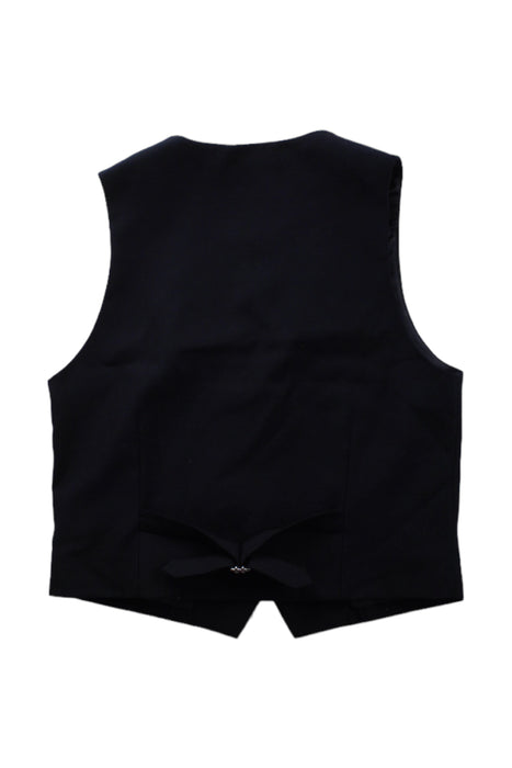 A Black Dress Up Vests from Roberta di Camerino in size 12Y for boy. (Back View)