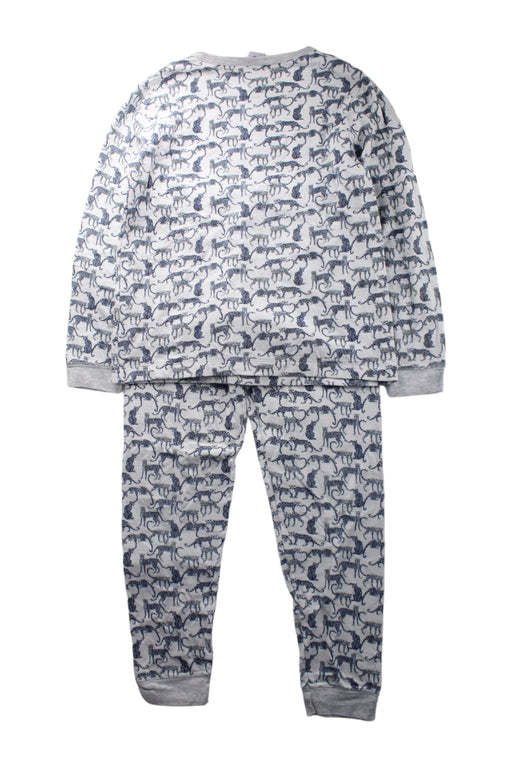 A Blue Pants Sets from Petit Bateau in size 12Y for boy. (Back View)