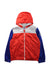 A Red Lightweight Jackets from Petit Bateau in size 8Y for boy. (Front View)