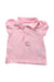 A Pink Short Sleeve Polos from Ralph Lauren in size 0-3M for girl. (Front View)