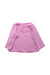 A Pink Long Sleeve T Shirts from Joules in size 0-3M for girl. (Back View)