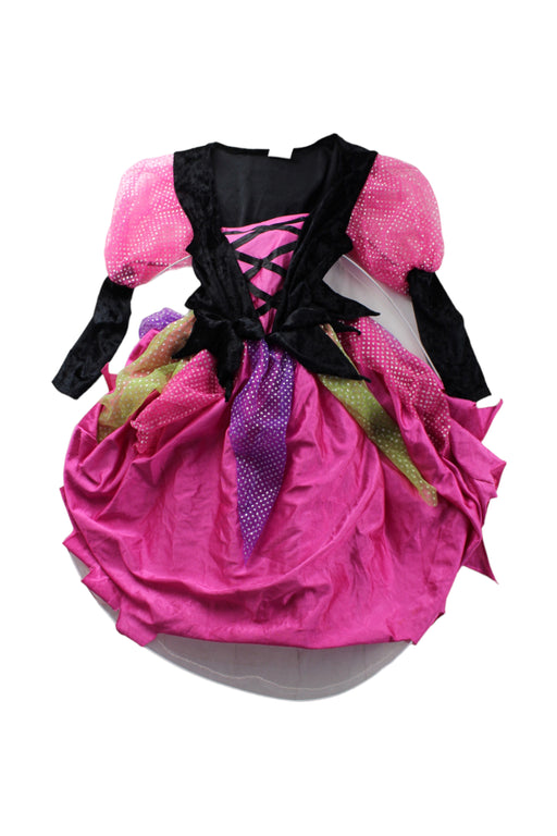 A Pink Halloween Costumes from Retykle in size 4T for girl. (Front View)