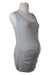 A Grey Sleeveless Tops from Seraphine in size M for maternity. (Front View)