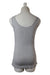 A Grey Sleeveless Tops from Seraphine in size M for maternity. (Back View)