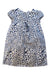 A Blue Short Sleeve Dresses from Jacadi in size 8Y for girl. (Front View)