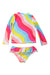 A Multicolour Swim Diapers from Betsey Johnson in size 3T for girl. (Back View)