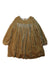 A Brown Long Sleeve Dresses from Bonpoint in size 3T for girl. (Front View)