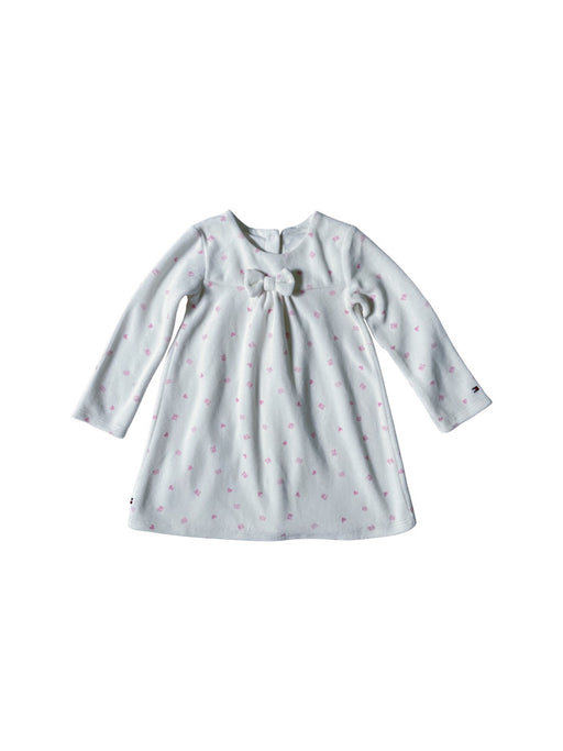 A White Long Sleeve Dresses from Tommy Hilfiger in size 6-12M for girl. (Front View)