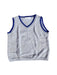 A Grey Sweater Vests from Purebaby in size 0-3M for boy. (Front View)