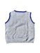 A Grey Sweater Vests from Purebaby in size 0-3M for boy. (Back View)