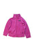 A Pink Zippered Sweatshirts from Columbia in size 4T for girl. (Front View)